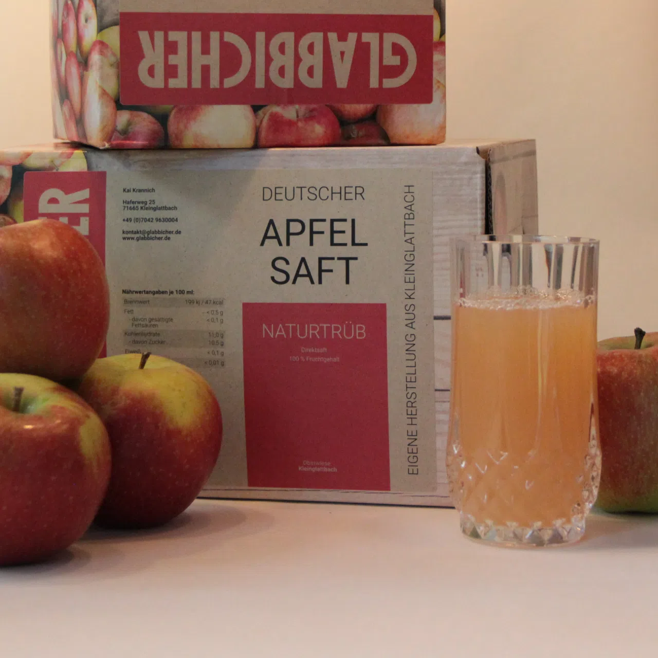 5l Bag-in-Box GLABBICHER Apfelsaft