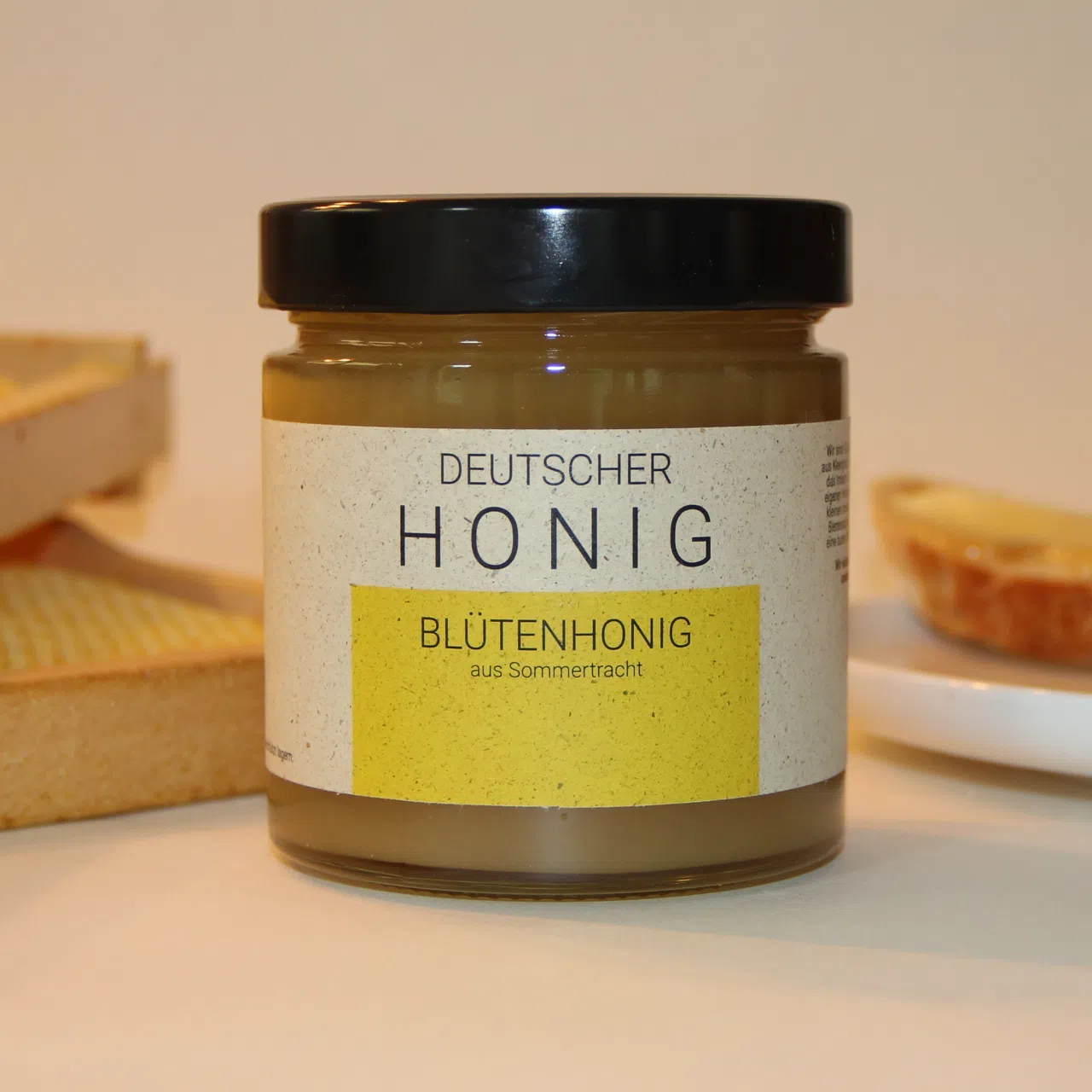 500g Mehrwegglas GLABBICHER Blütenhonig aus Sommertracht