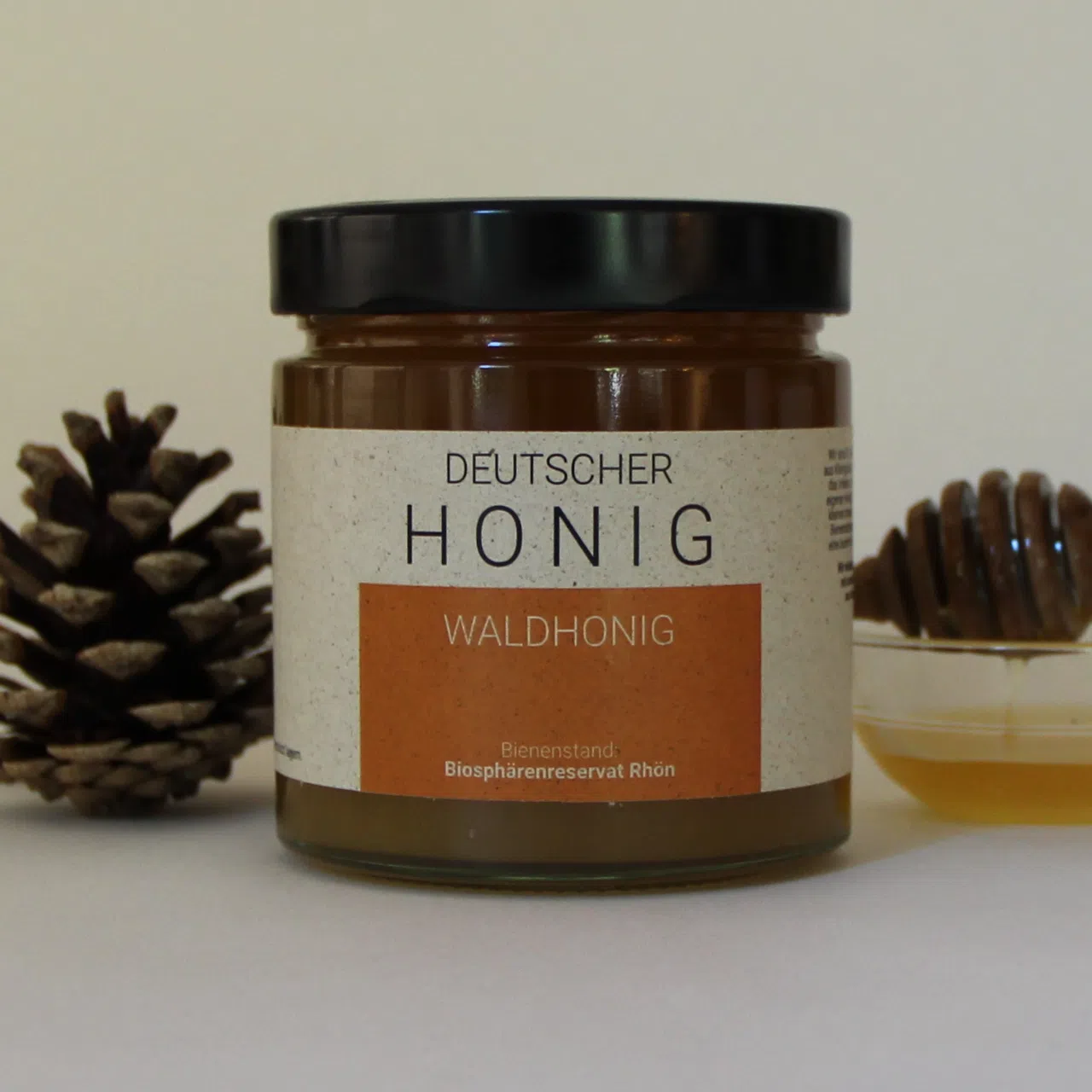 500g Mehrwegglas GLABBICHER Waldhonig